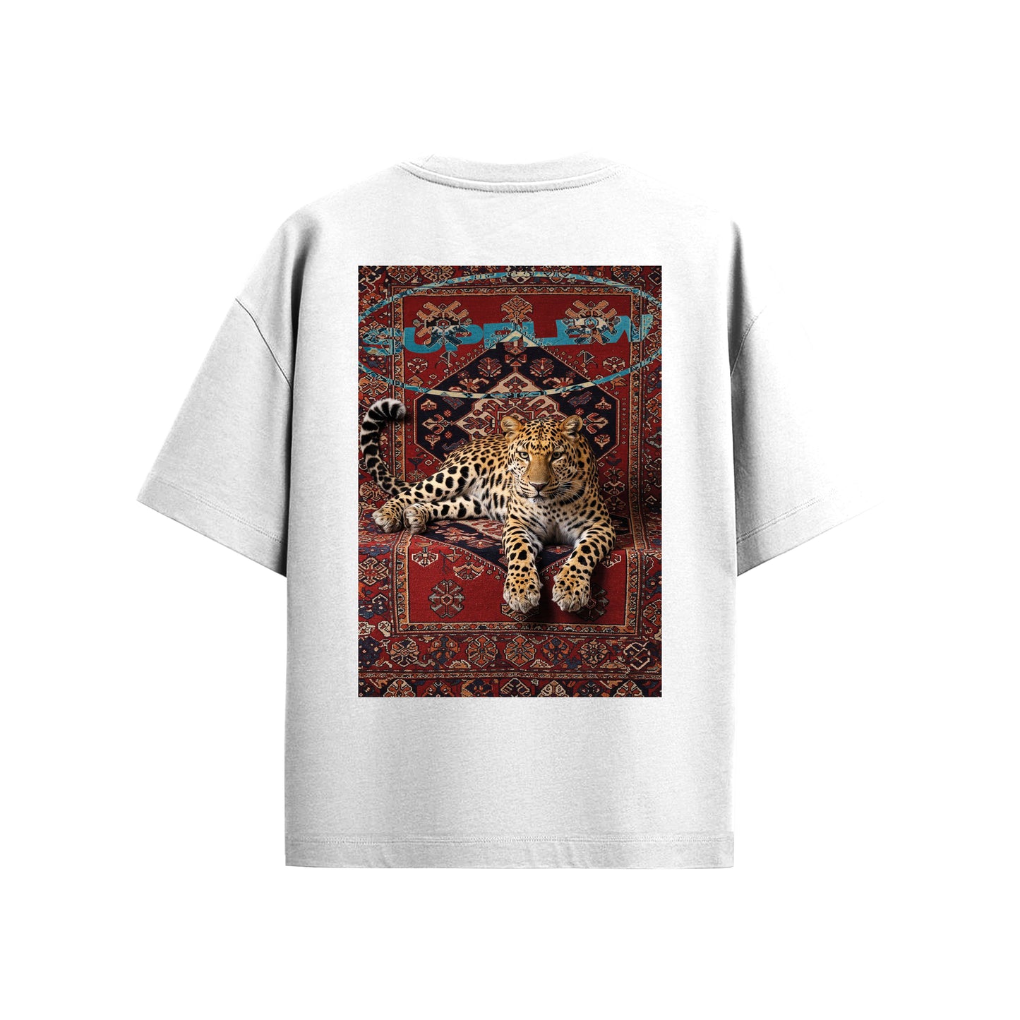 Supplew™ Royal Leopard Oversize T-Shirt