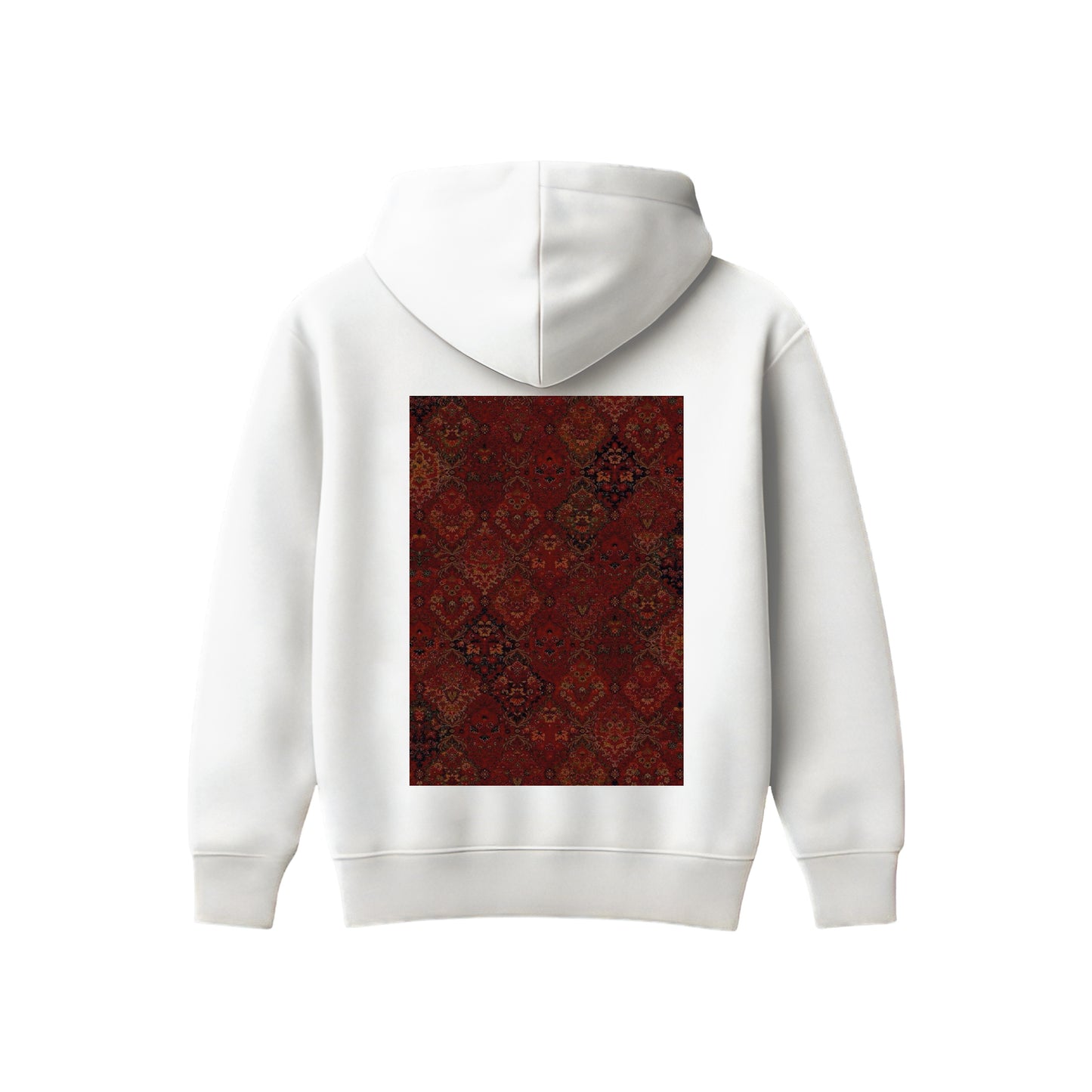 Supplew™ Crimson Archive Oversize Hoodie