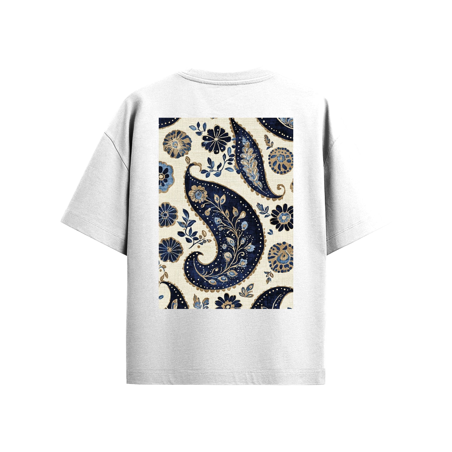 Supplew™ Ottoman Blue Oversize T-Shirt