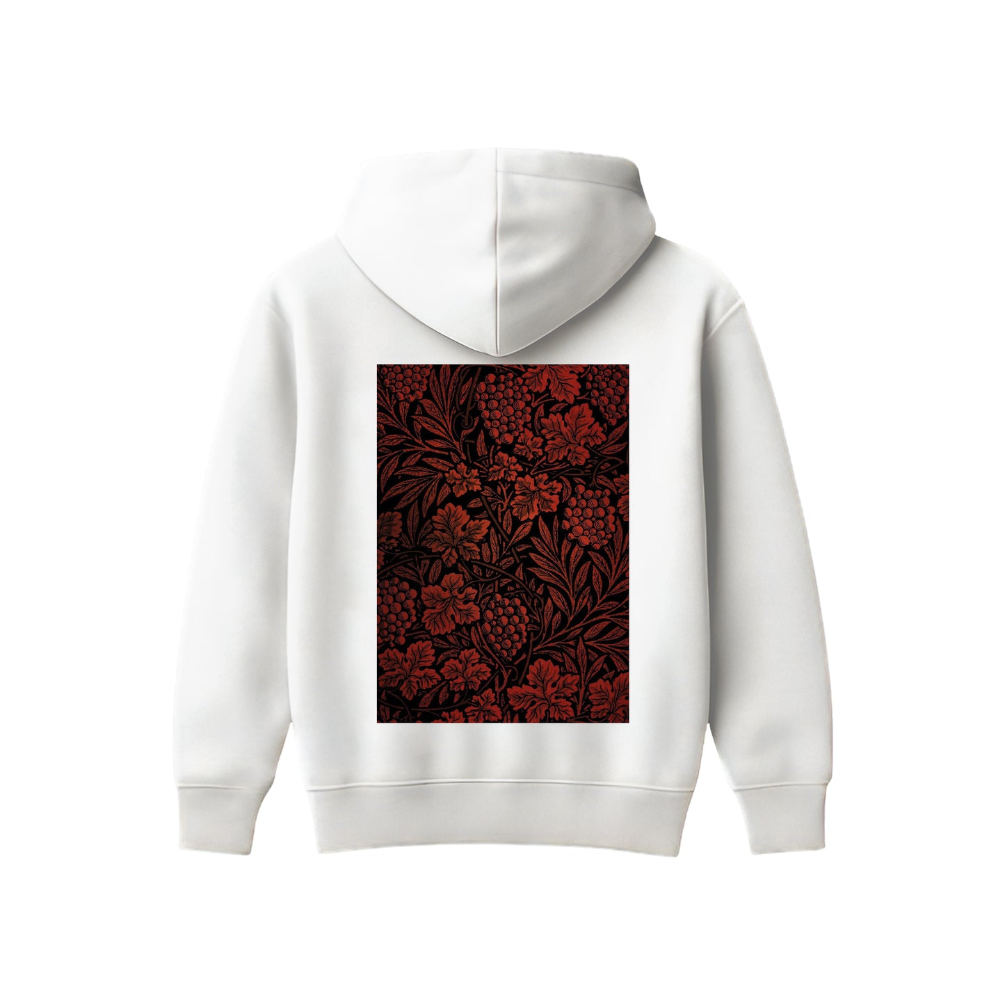 Supplew™ Midnight Bloom Oversize Hoodie
