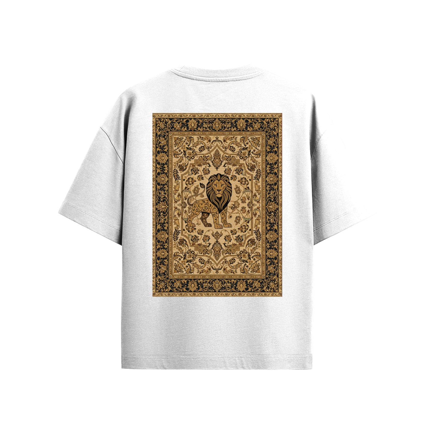 Supplew™ Golden Lion Oversize T-Shirt