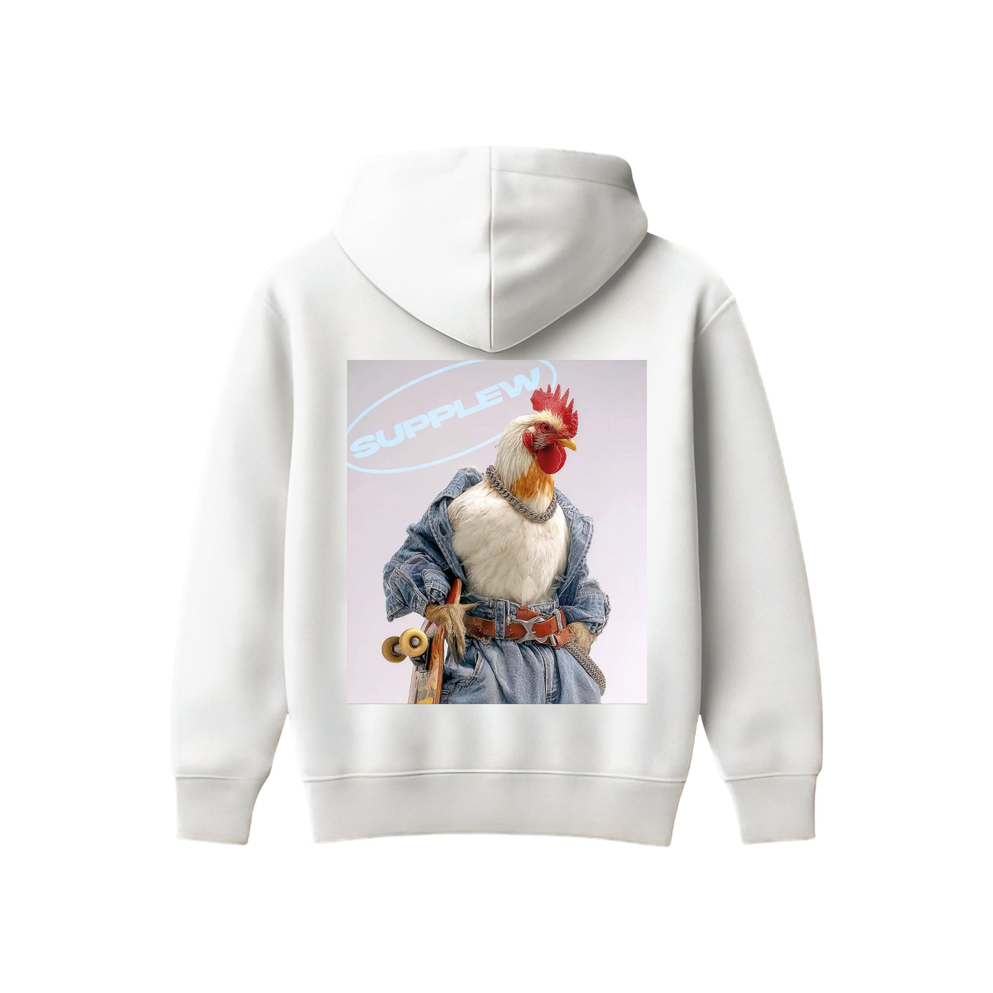 Supplew™ Kaykaycı Horoz Oversize Hoodie