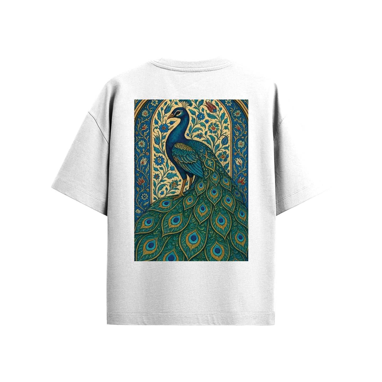 Supplew™ Imperial Peacock Oversize T-Shirt
