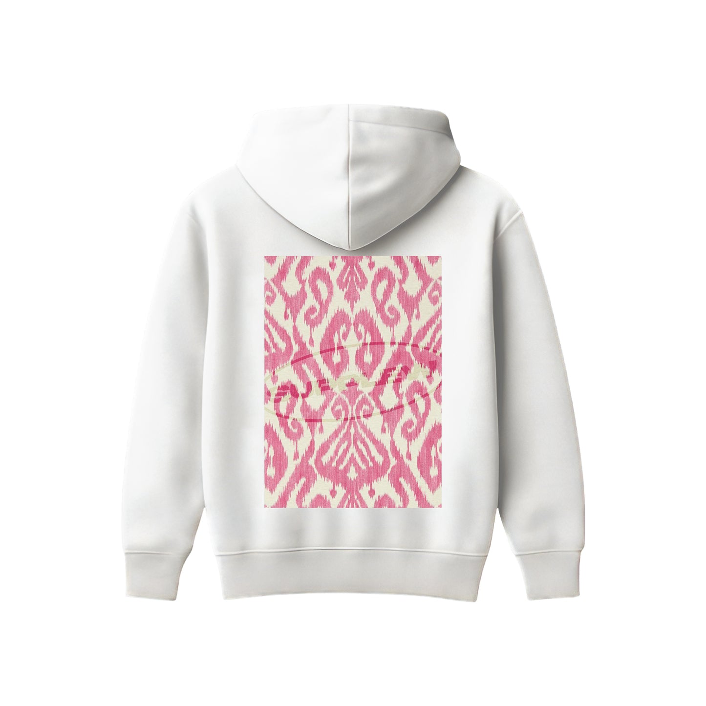 Supplew™ Rose Ikat Oversize Hoodie
