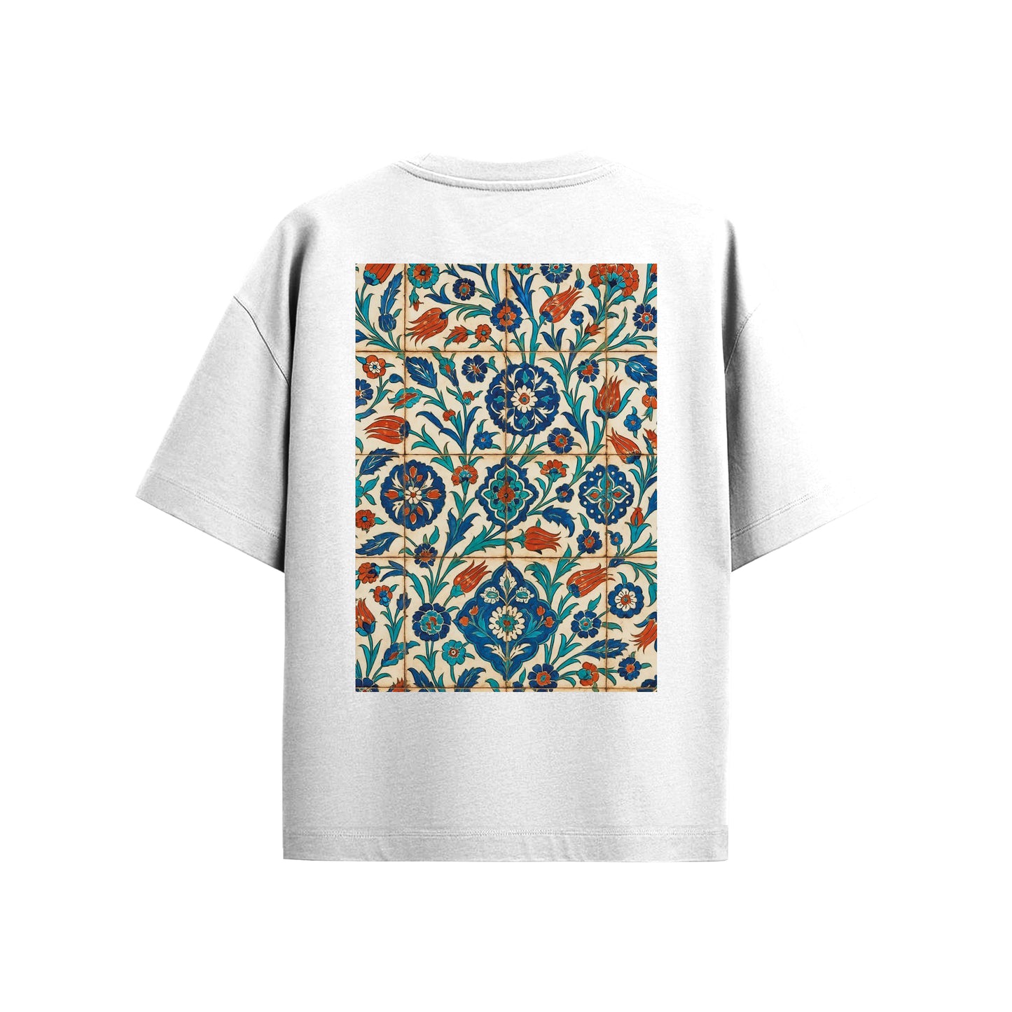 Supplew™ Çini Bahçesi Oversize Hoodie