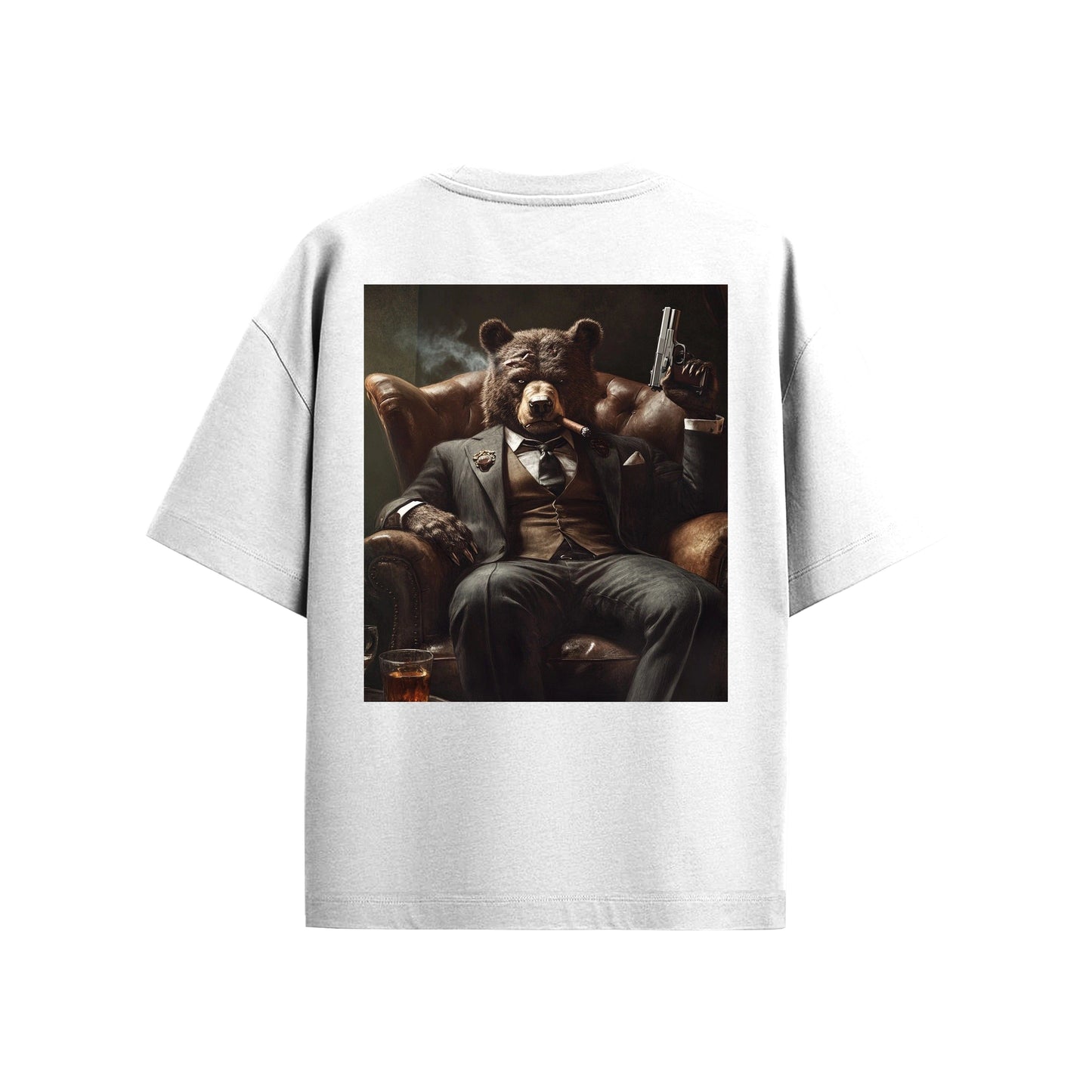 Supplew™ Oversize Mafia Bear T-Shirt