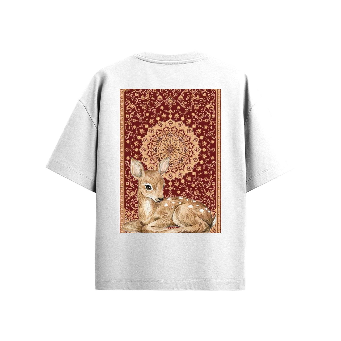 Supplew™ Scarlet Fawn Oversize T-Shirt