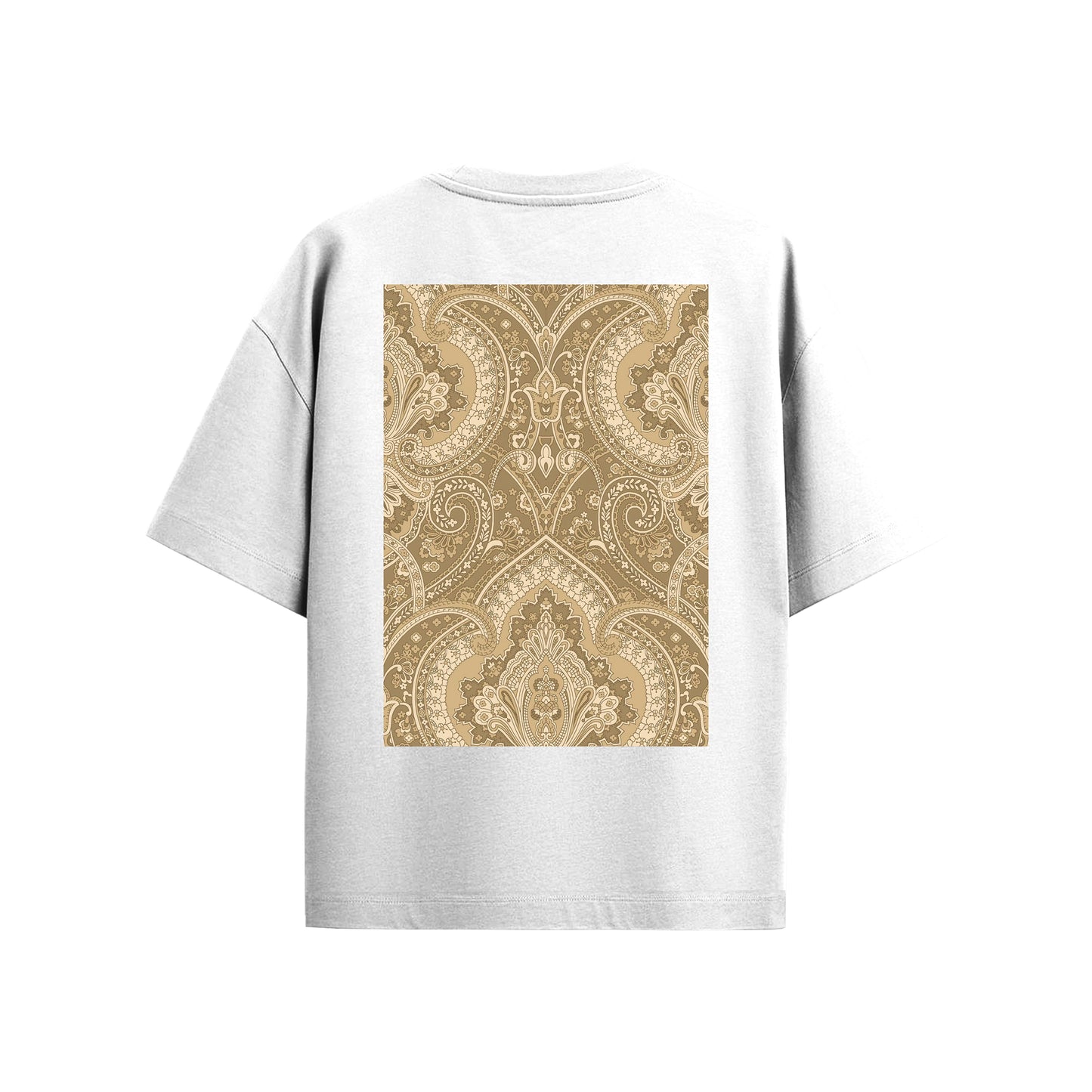 Supplew™ Sand Paisley Oversize T-Shirt