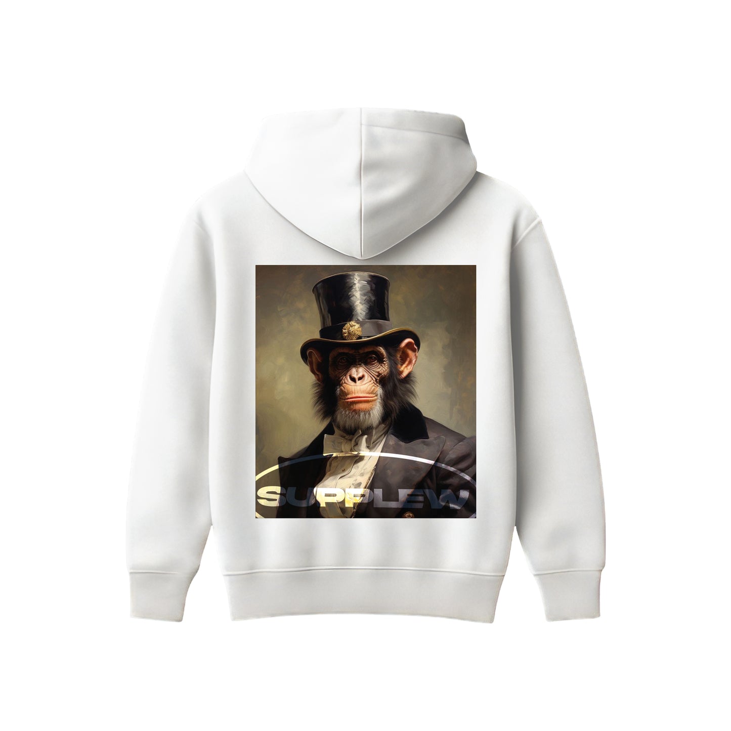 Supplew™ Şapkalı Maymun Oversize Hoodie