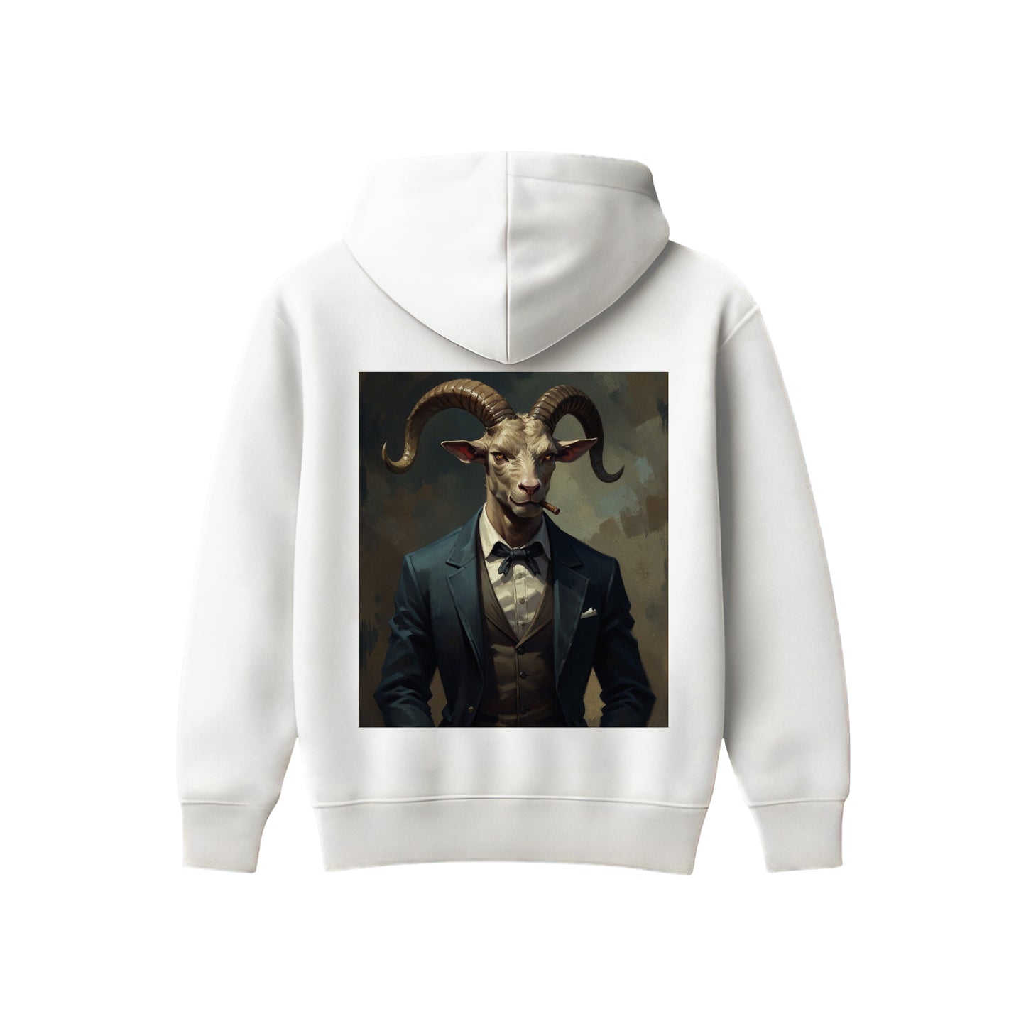 Supplew™Boynuzlu Koç Oversize Hoodie