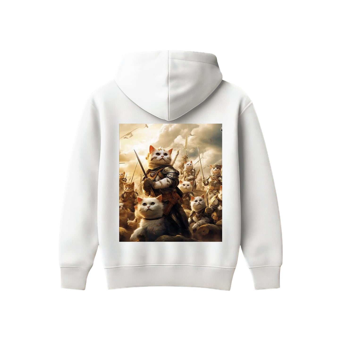 Supplew™ Savaşçı Kediler Oversize Hoodie