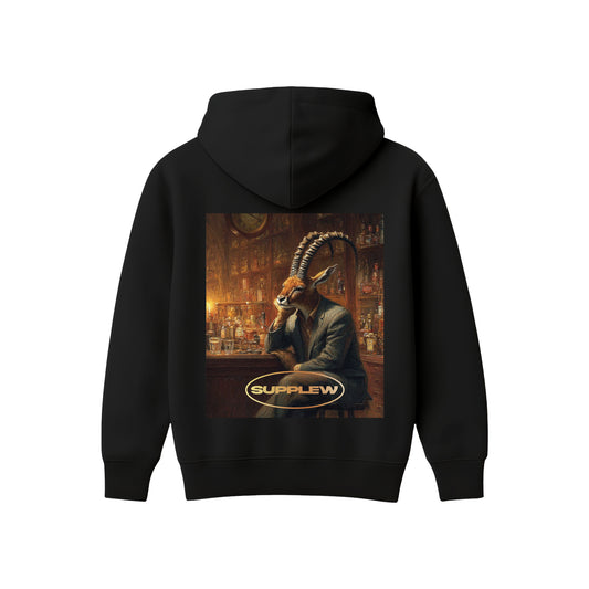 Supplew™ Asil Keçi Oversize Hoodie