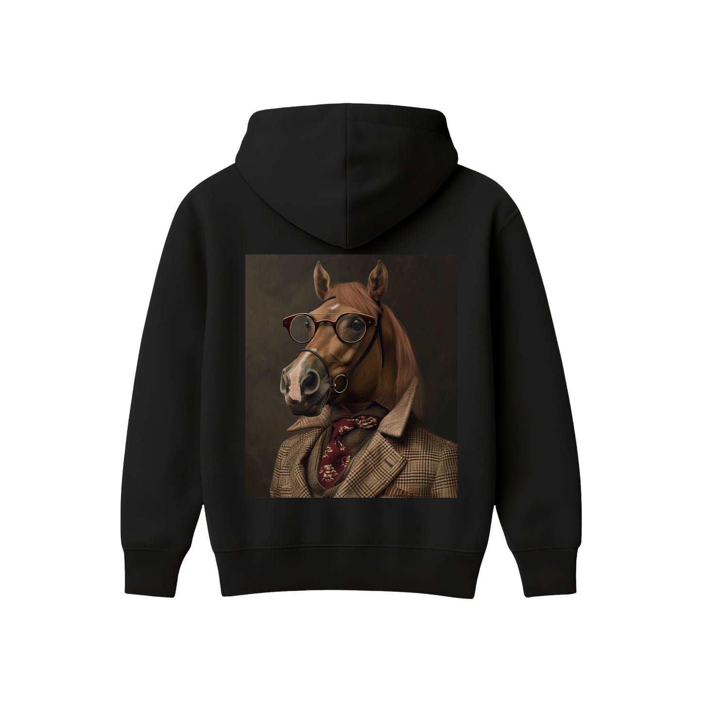 Supplew™ Gözlüklü At Oversize Hoodie