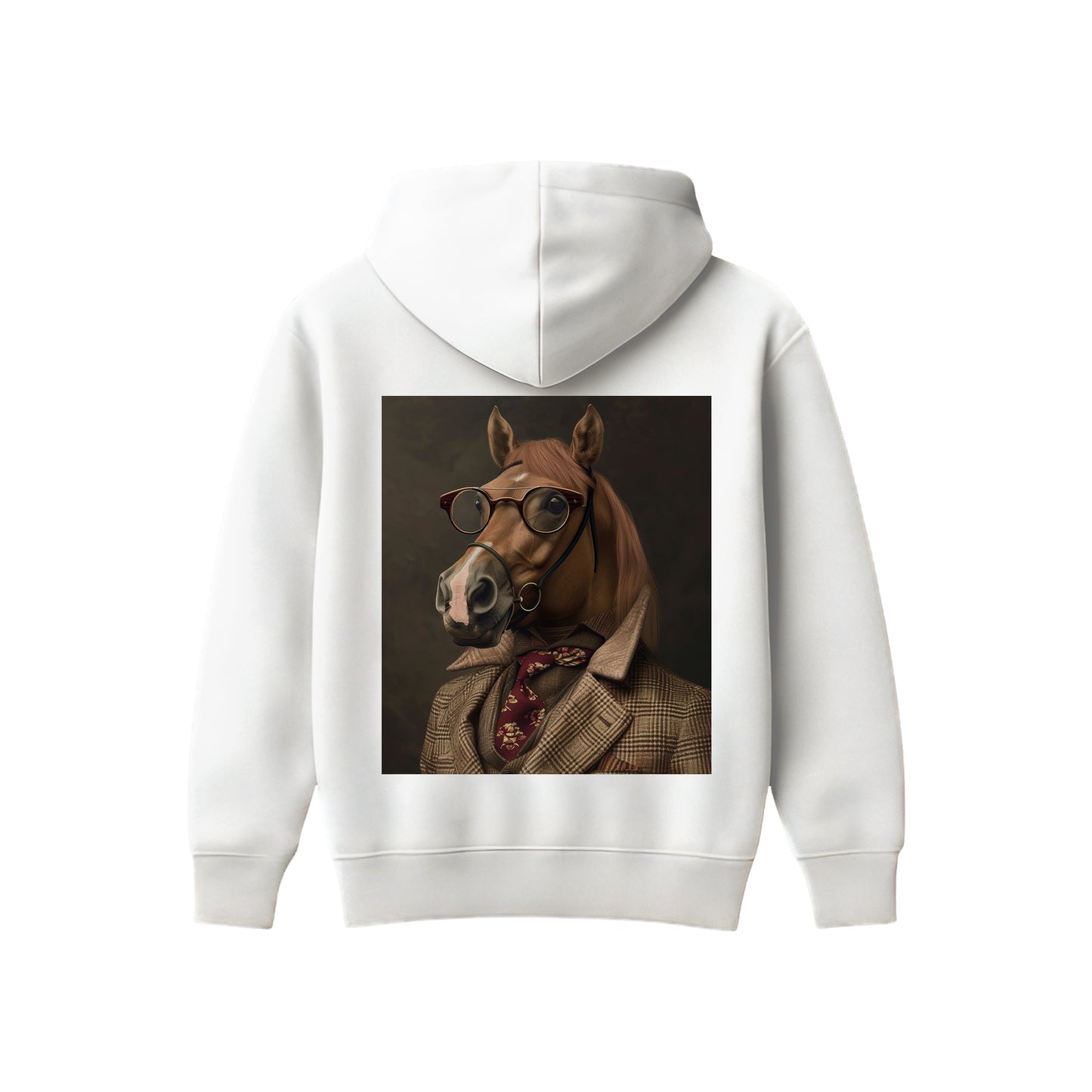 Supplew™ Gözlüklü At Oversize Hoodie
