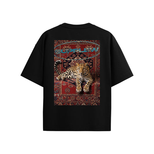 Supplew™ Royal Leopard Oversize T-Shirt
