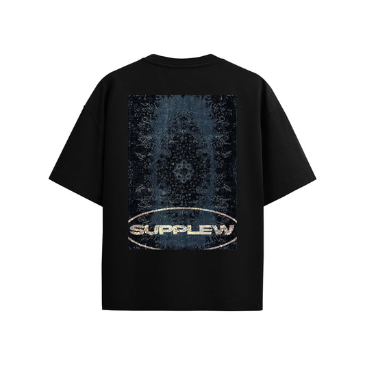 Supplew™ Midnight Heritage Oversize T-Shirt