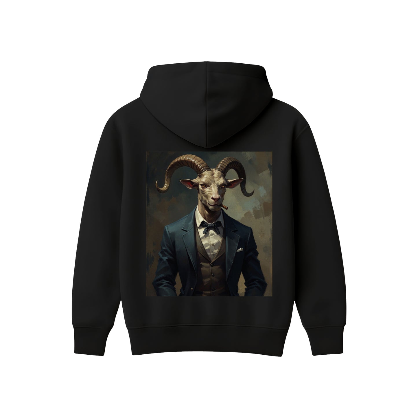 Supplew™Boynuzlu Koç Oversize Hoodie