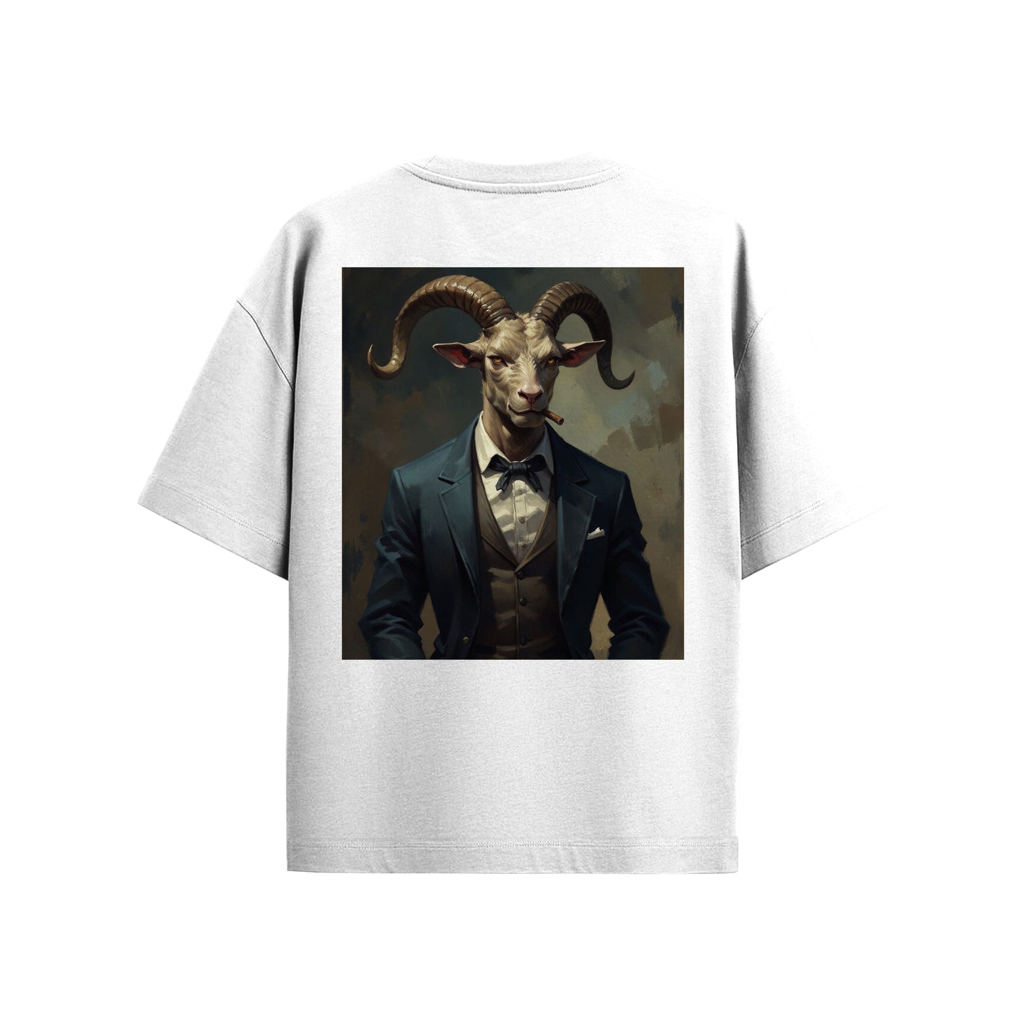 Supplew™ Oversize Boynuzlu Koç T-Shirt
