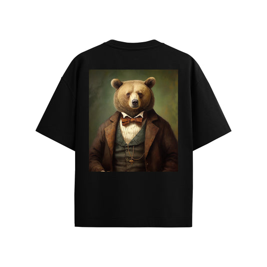 Supplew™ Oversize Papyonlu Ayı T-Shirt