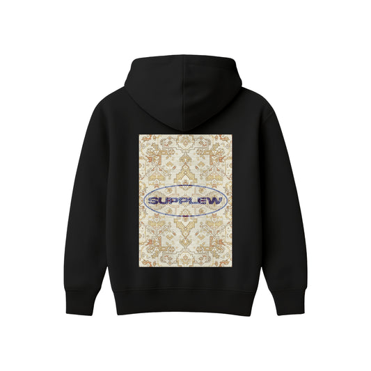 Supplew™ Ivory Archive Oversize Hoodie