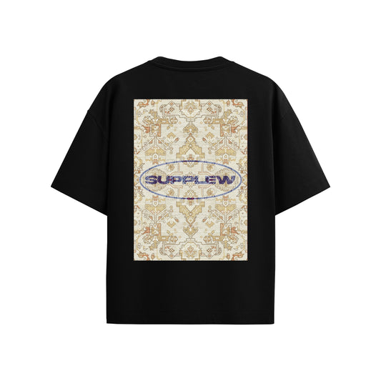 Supplew™ Ivory Heritage Oversize T-Shirt
