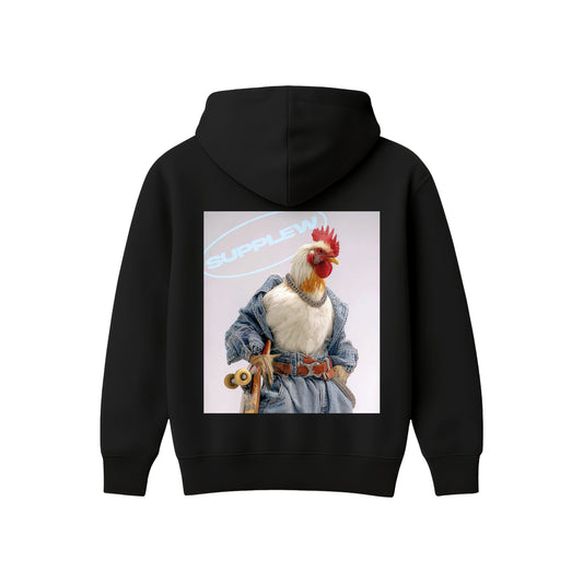 Supplew™ Kaykaycı Horoz Oversize Hoodie