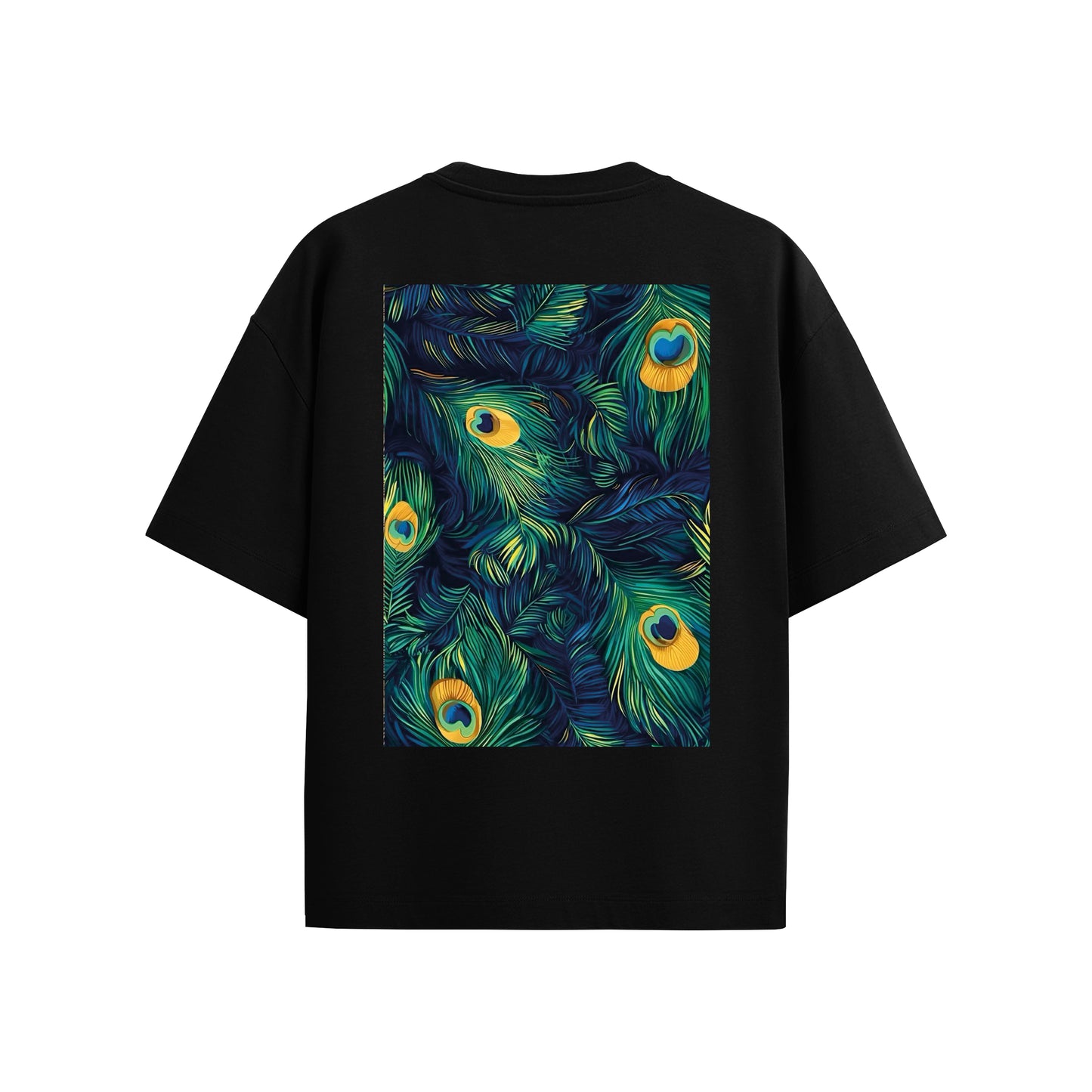 Supplew™ Emerald Peacock Oversize T-Shirt