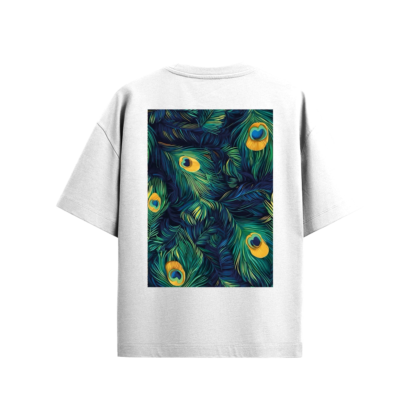 Supplew™ Emerald Peacock Oversize T-Shirt