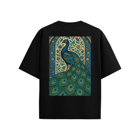 Supplew™ Imperial Peacock Oversize T-Shirt