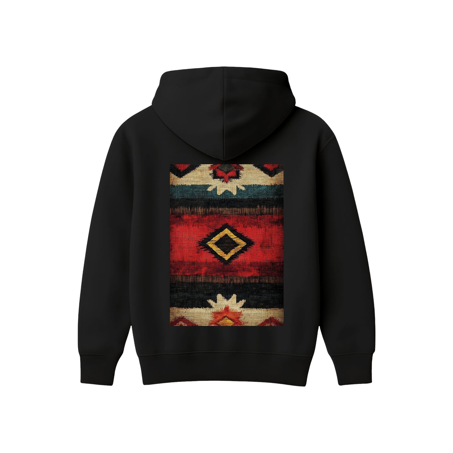 Supplew™ Tribal Red Heritage Hoodie