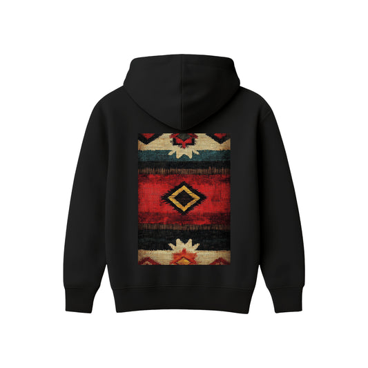 Supplew™ Tribal Red Heritage Hoodie