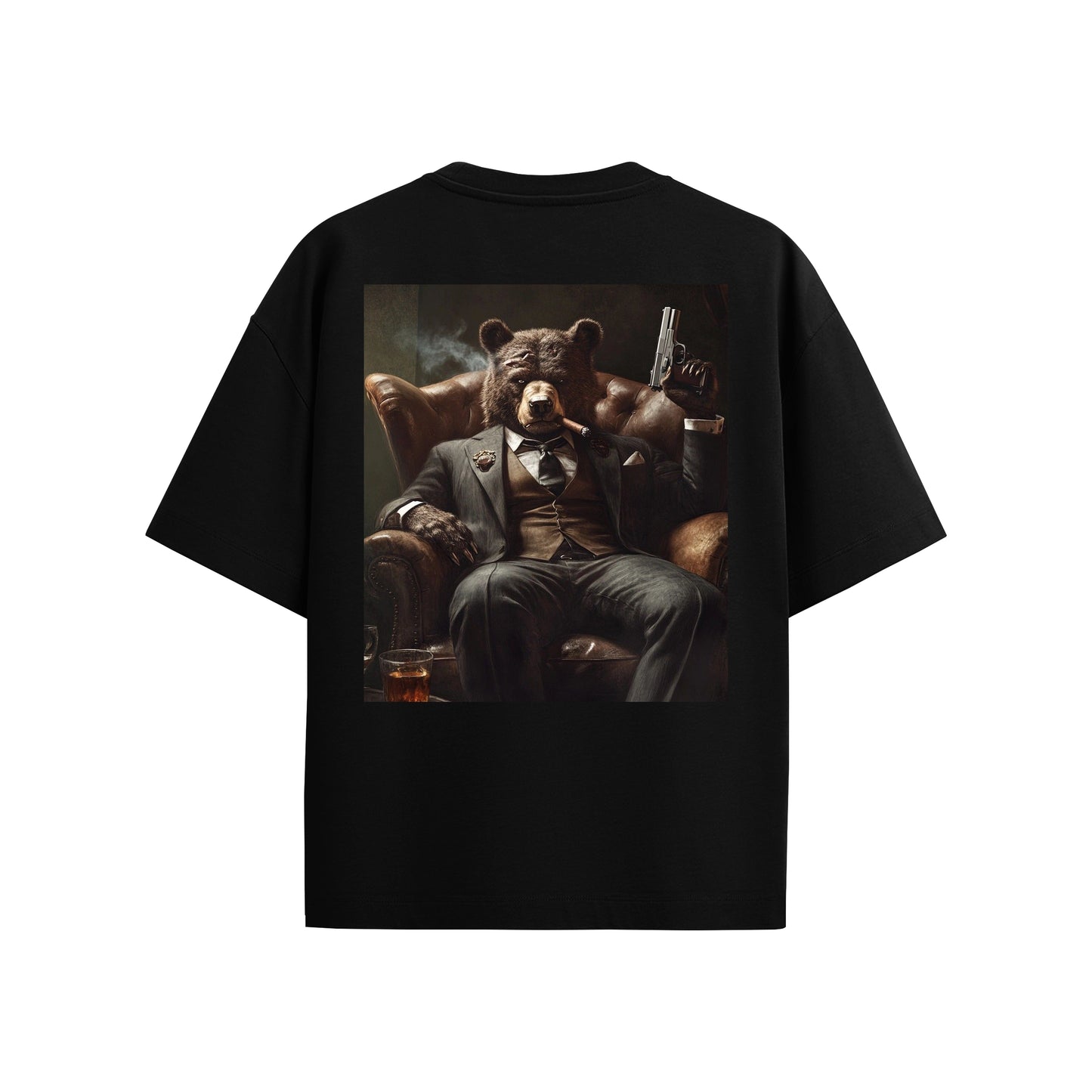 Supplew™ Oversize Mafia Bear T-Shirt