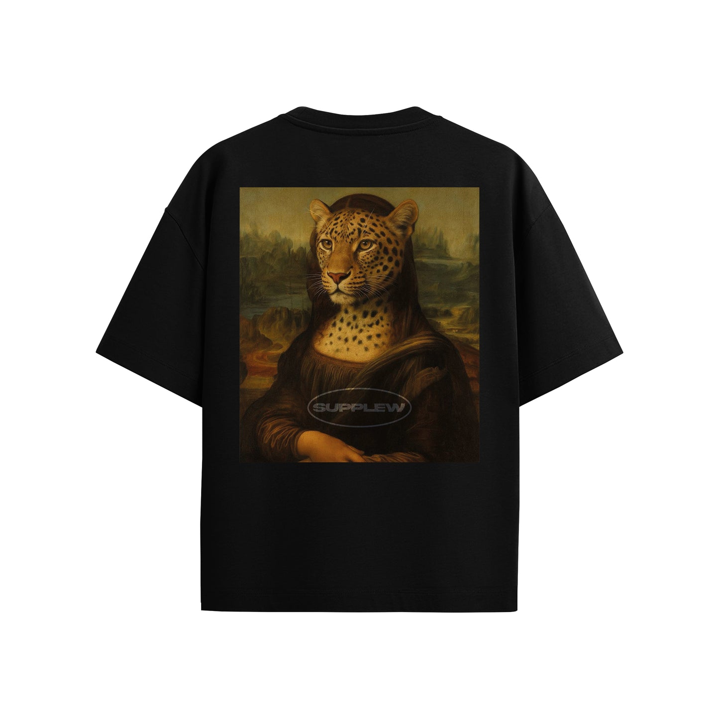 Supplew™ Oversize Mona Leopar T-Shirt