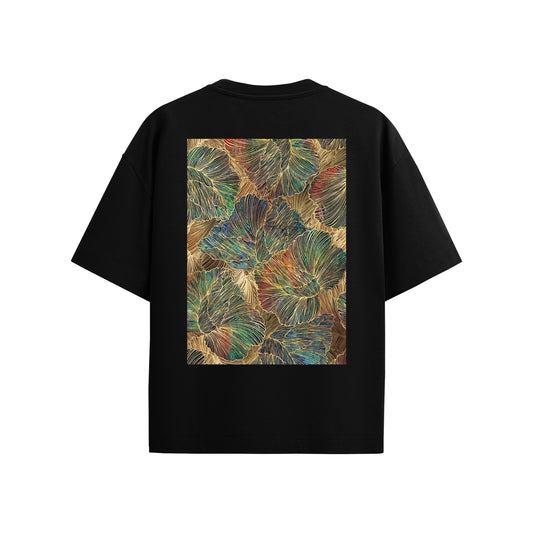 Supplew™ Golden Foliage Oversize T-Shirt