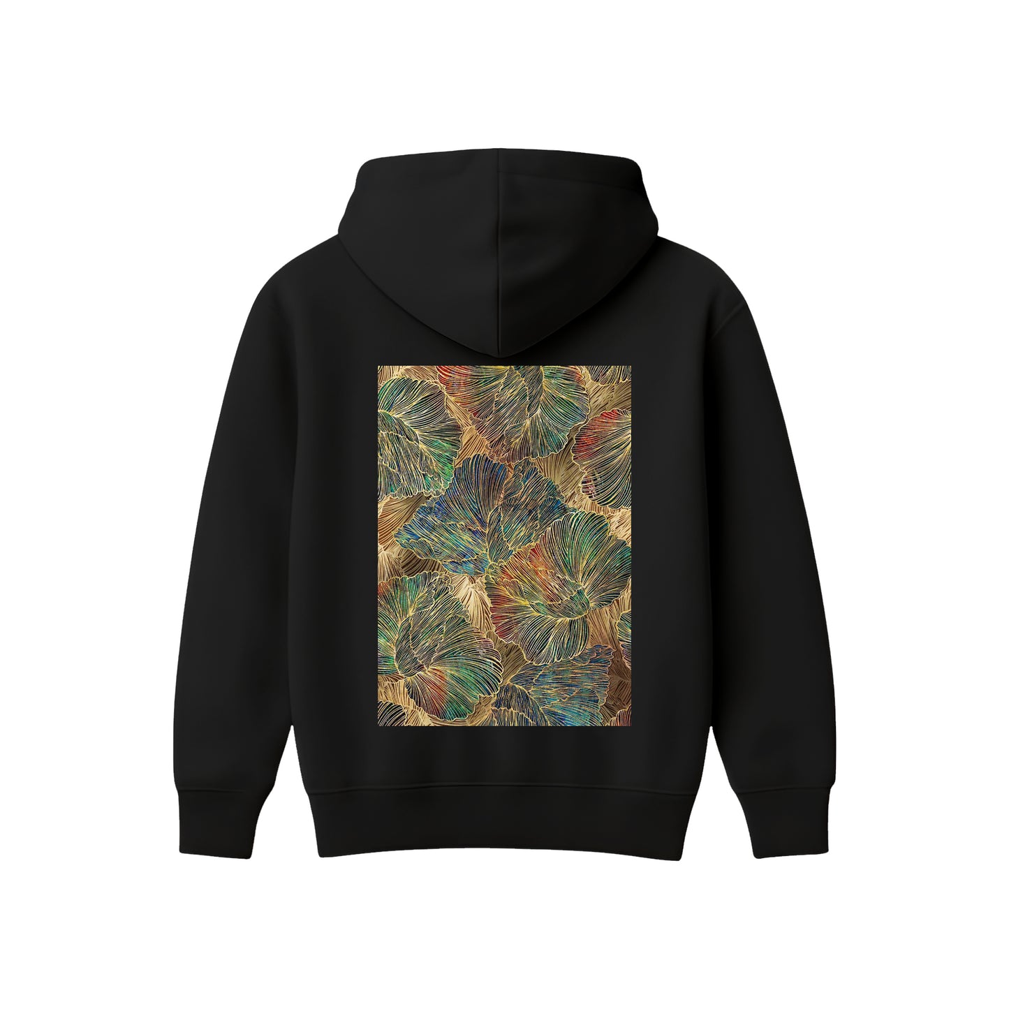Supplew™ Golden Foliage Oversize Hoodie