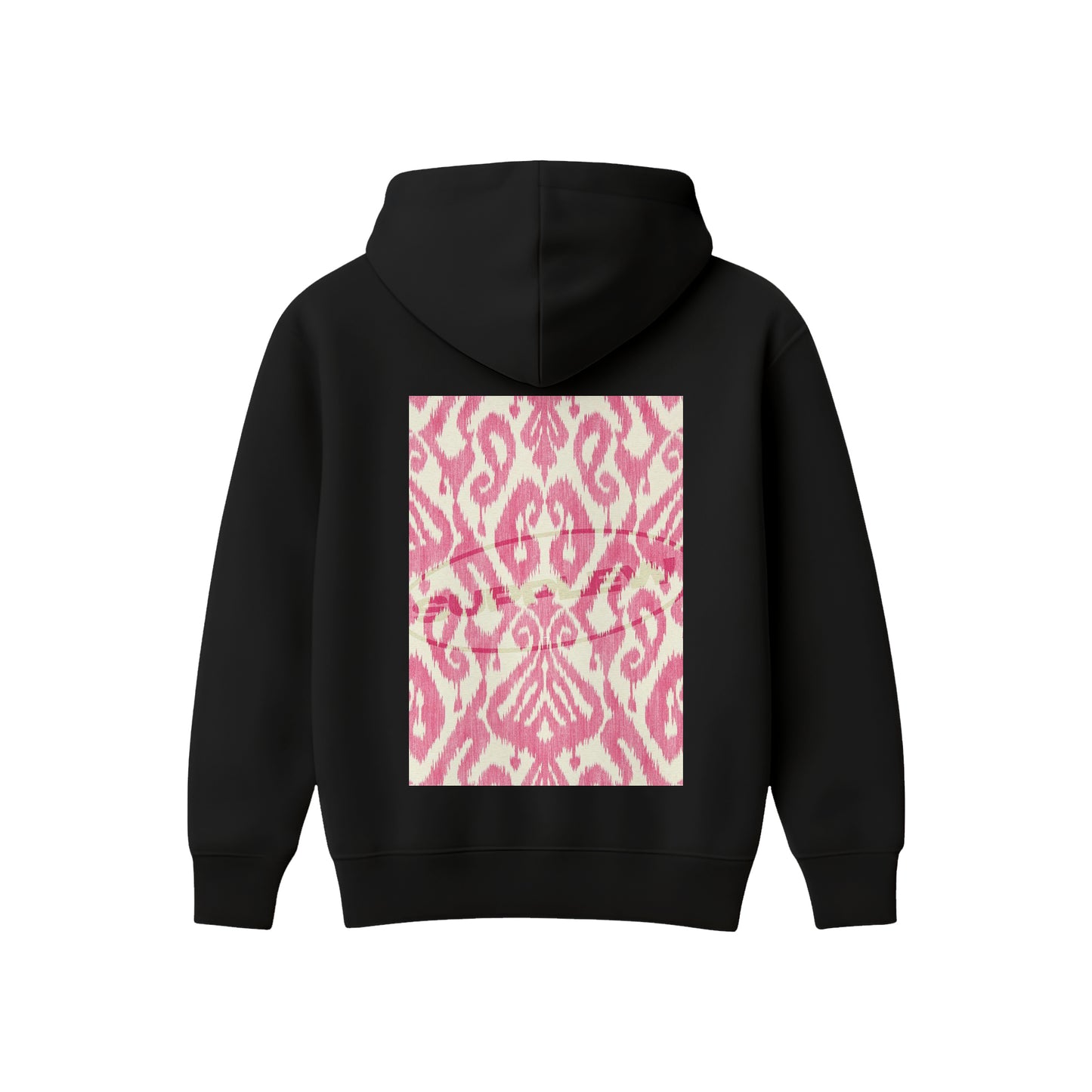Supplew™ Rose Ikat Oversize Hoodie