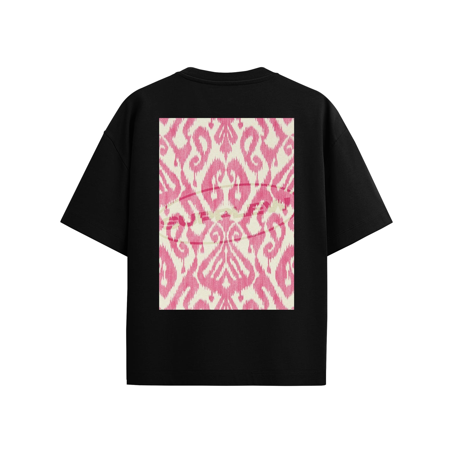 Supplew™ Rose Ikat Oversize T-Shirt