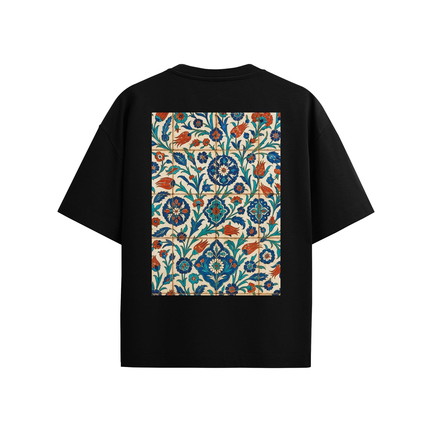 Supplew™ Çini Bahçesi Oversize Hoodie