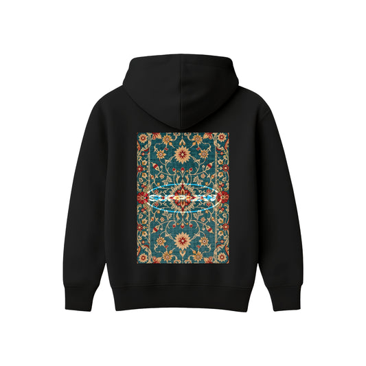 Supplew™ Turquoise Dynasty Oversize Hoodie