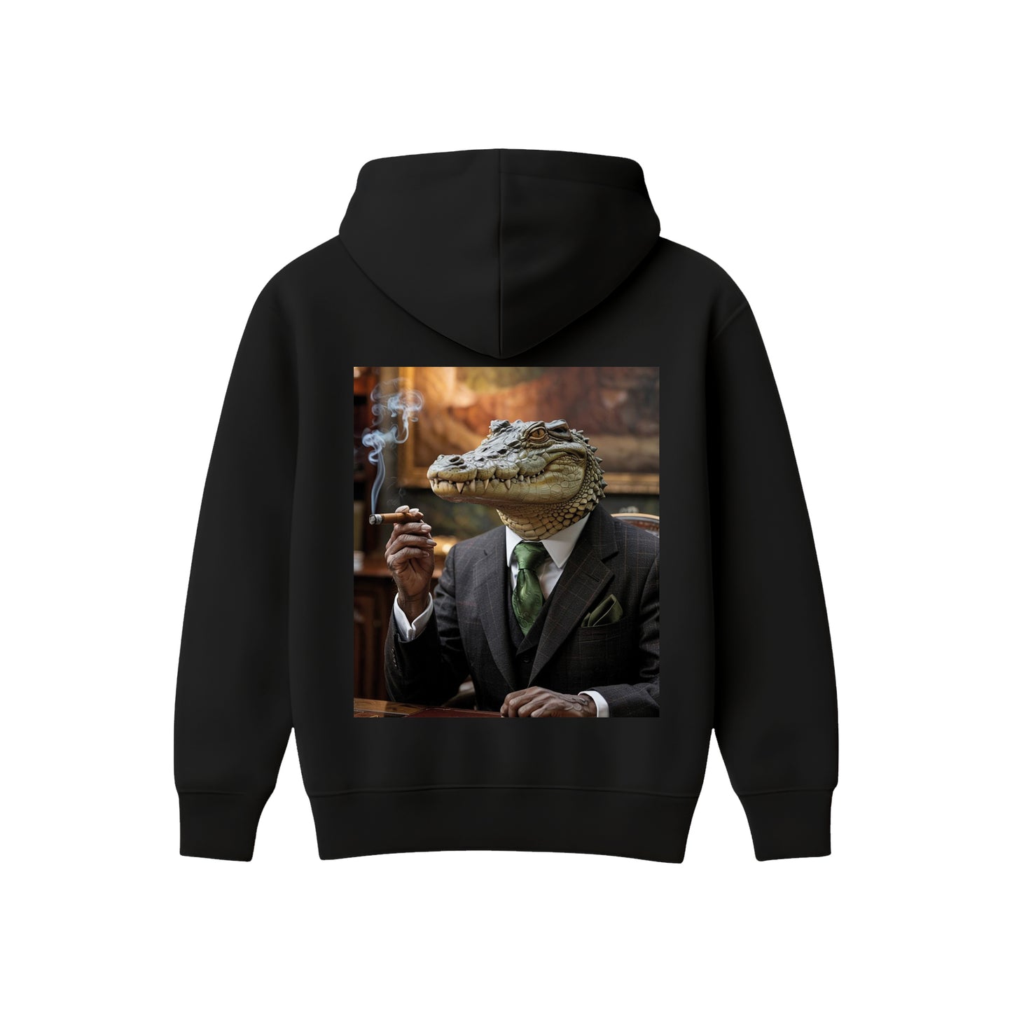 Supplew™ Takım Elbiseli Timsah Oversize Hoodie