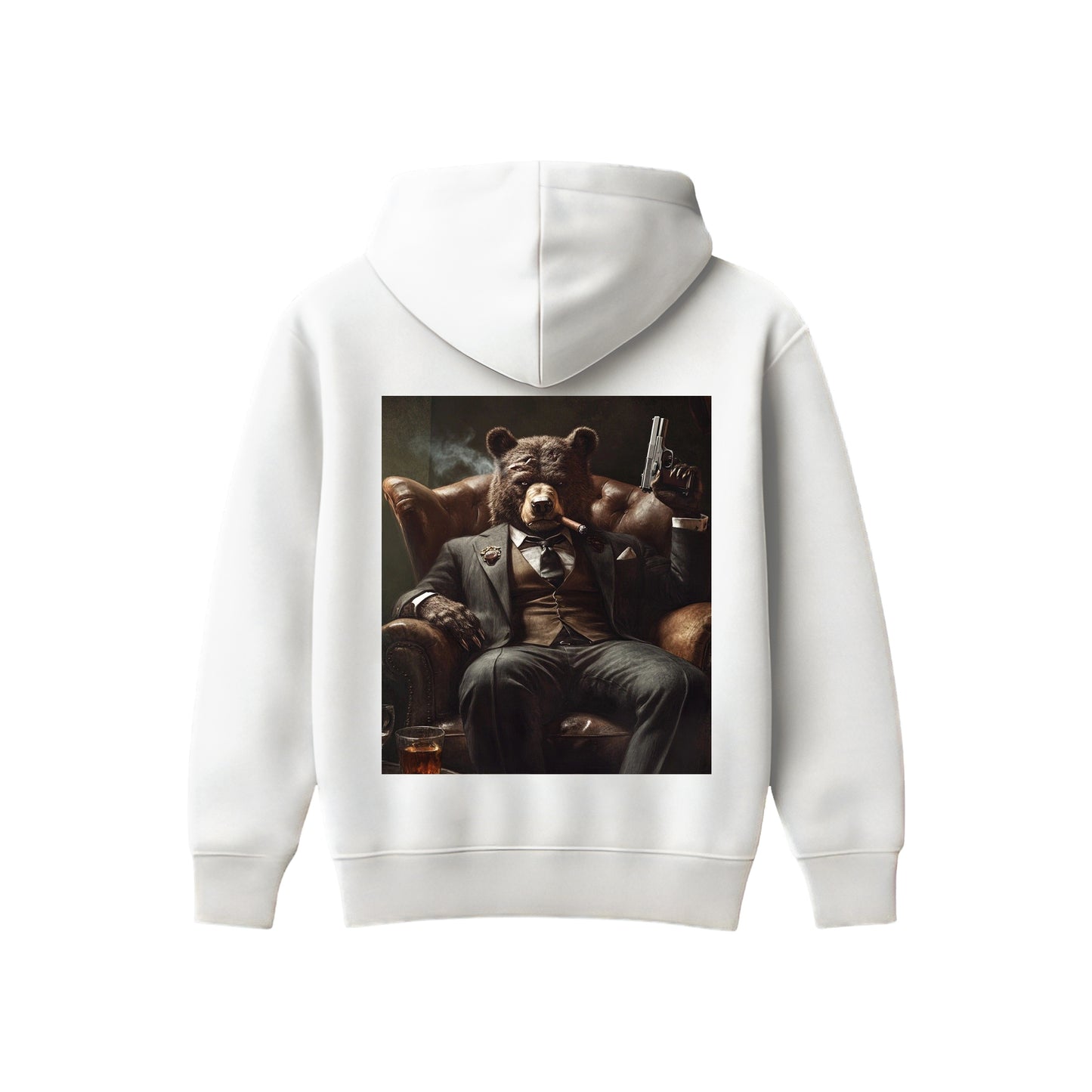 Supplew™ Mafia Bear Oversize Hoodie