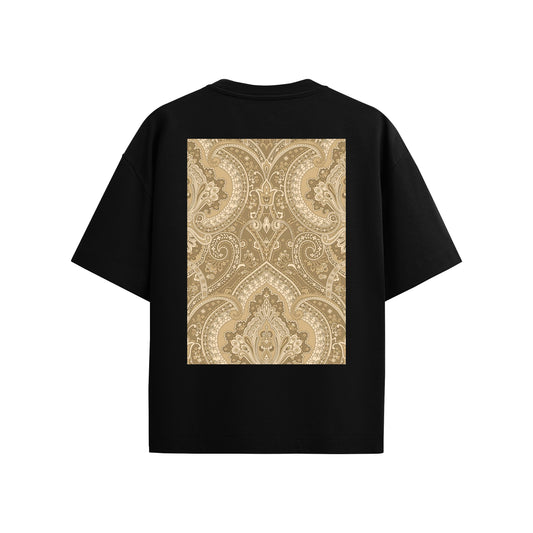 Supplew™ Sand Paisley Oversize T-Shirt