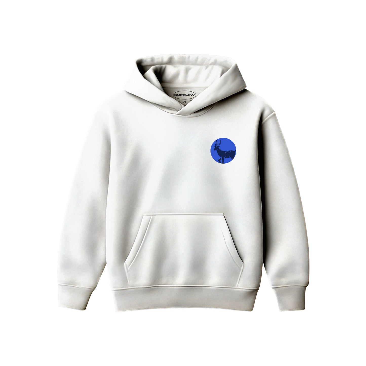 Supplew™ Oversize Geyik Amblem Hoodie