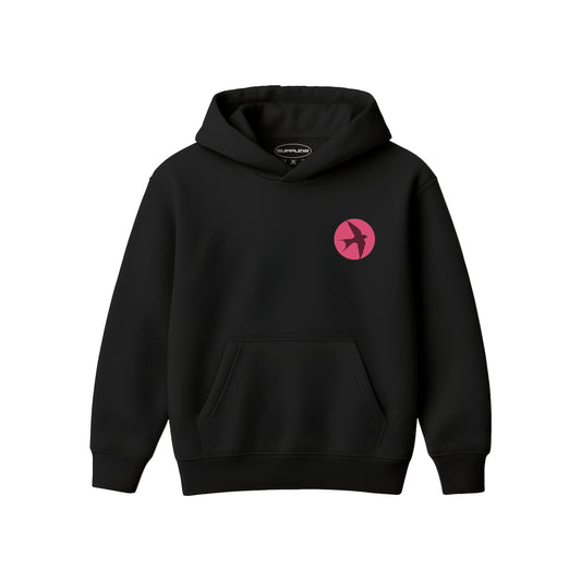 Supplew™ Oversize Kuş Logolu Hoodie